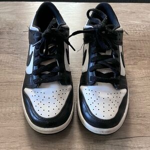 Nike Black and White Kids Sneakers